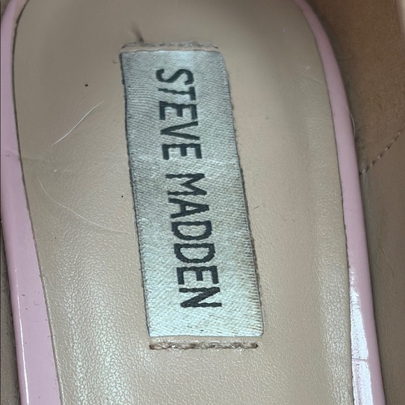 Steve Madden Blair Pink Loafers with Textured tweed Finish - Picture 2 of 11